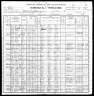 1900 Census, Warren township, Keokuk county, Iowa