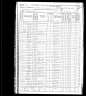 1870 Census, Center township, Hancock county, Indiana