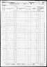 1860 Census, Clark township, Johnson county, Indiana