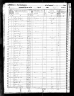 1850 Census, Thetford, Orange county, Vermont