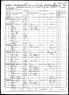 1860 Census, Oskaloosa township, Mahaska county, Iowa