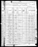 1880 Census, Jacobs Fork township, Catawba county, North Carolina