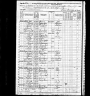 1870 Census, Liberty township, Henry county, Indiana